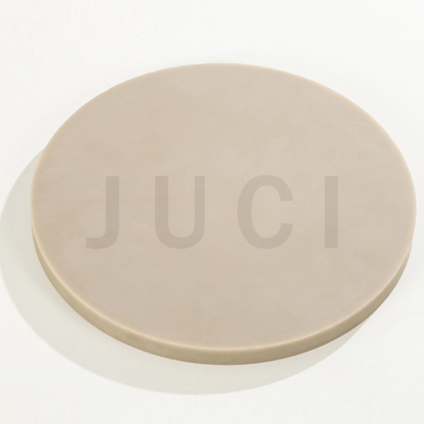 Aluminum nitride ceramic plate